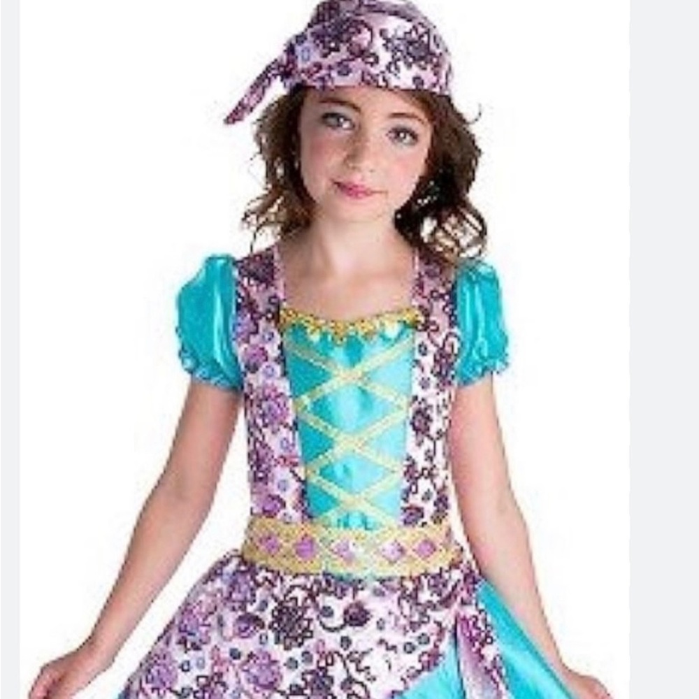 Target fortune teller costume. NWT large 10-12 includes dress and headpiece